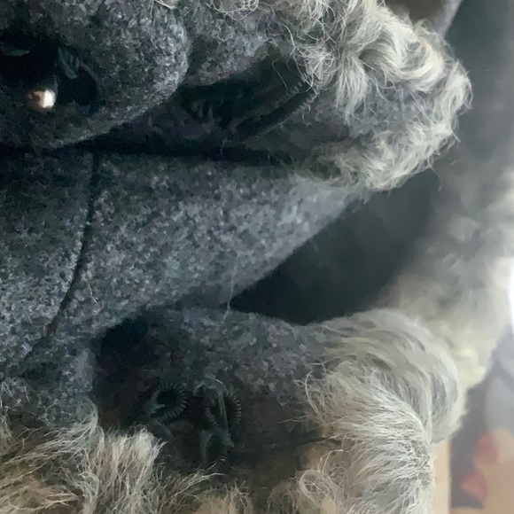 RARE VINTAGE. WOOL MID COAT. - Picture 13 of 15